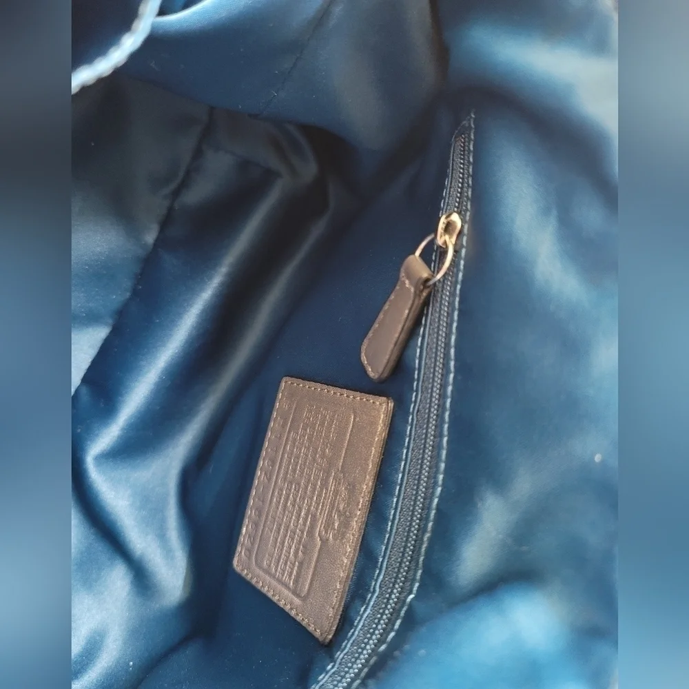 Coach Madison gathered leather bag